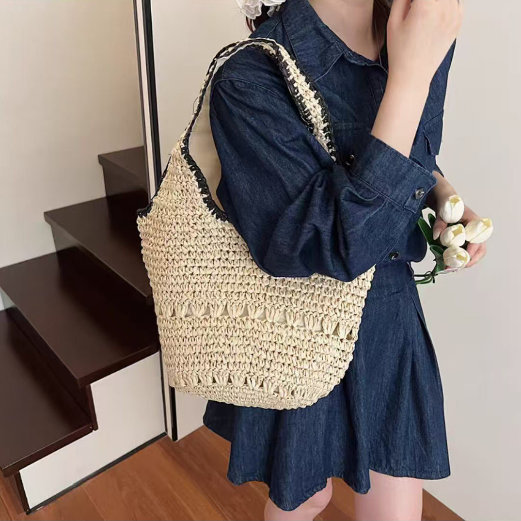 Macrame Beach Bag in Elegant Boho Design Stornfield