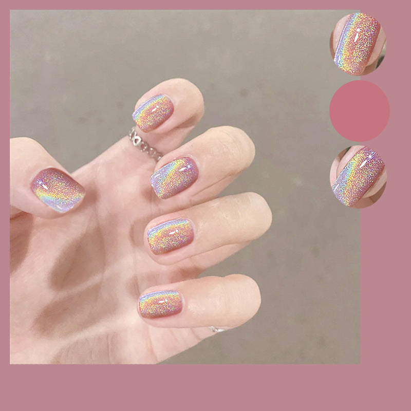 Festive Holiday Themed Press-On Nail Art Stornfield