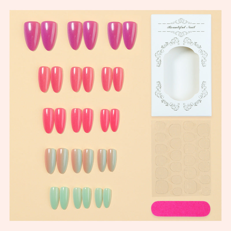 Artistic Long-Lasting Press-On Nail Collection Stornfield