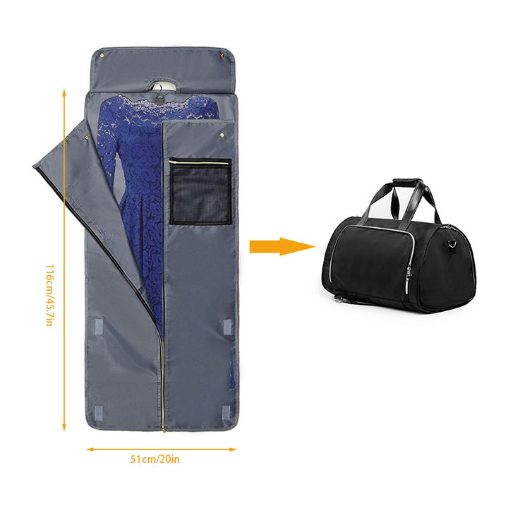 Elegant Travel Bag with Integrated Clothing Protection Stornfield