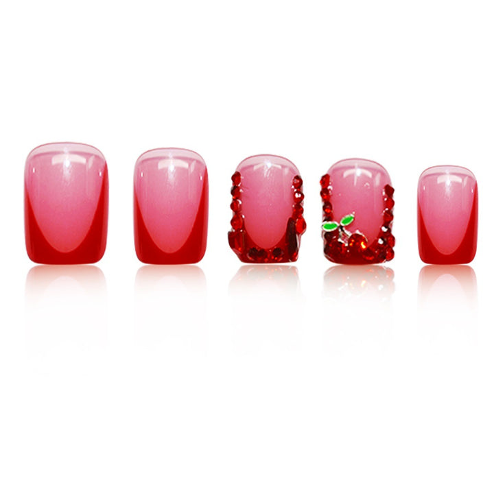 Elegant Theatrical Press-On Nail Set Stornfield