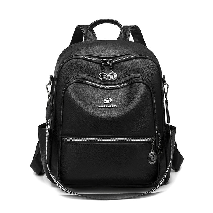 Multi-Functional Leather Backpack Stornfield