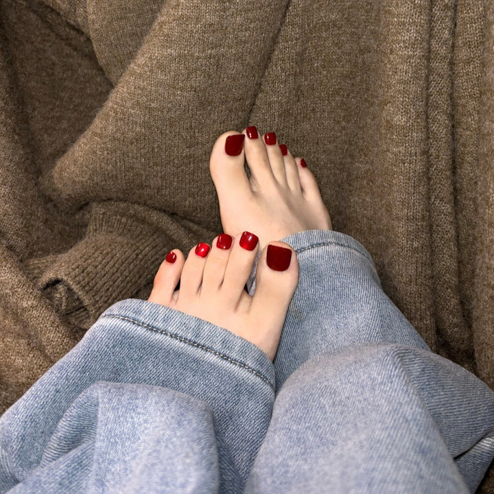Premium Press-On Toenails Set Stornfield