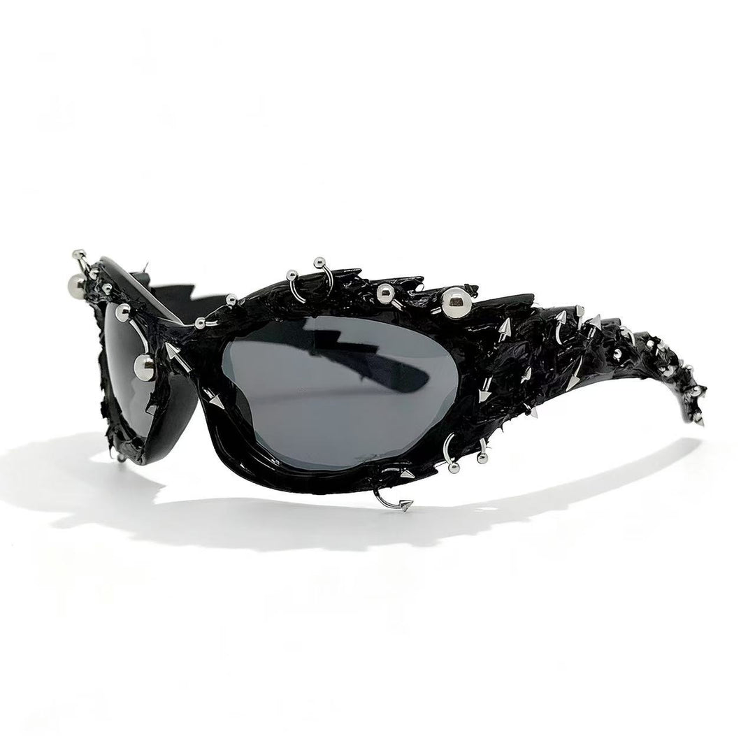 Ladies extravagant designer sunglasses with eye-catching jewelry frame Stornfield