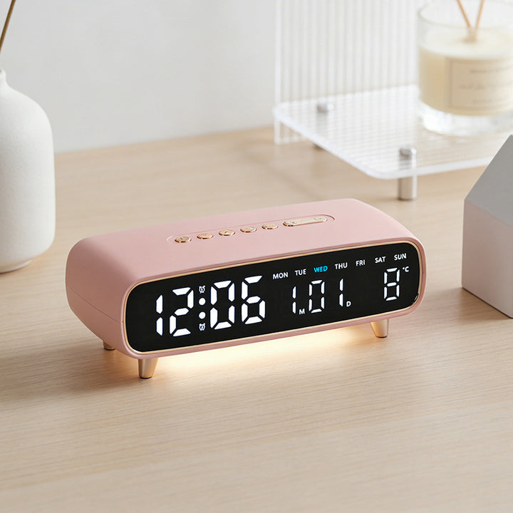 Digital radio alarm clock with temperature and date display Stornfield
