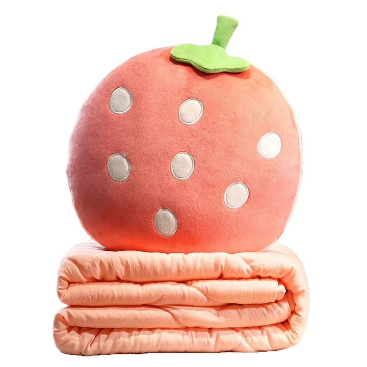 Plush pillow in fruity design Stornfield