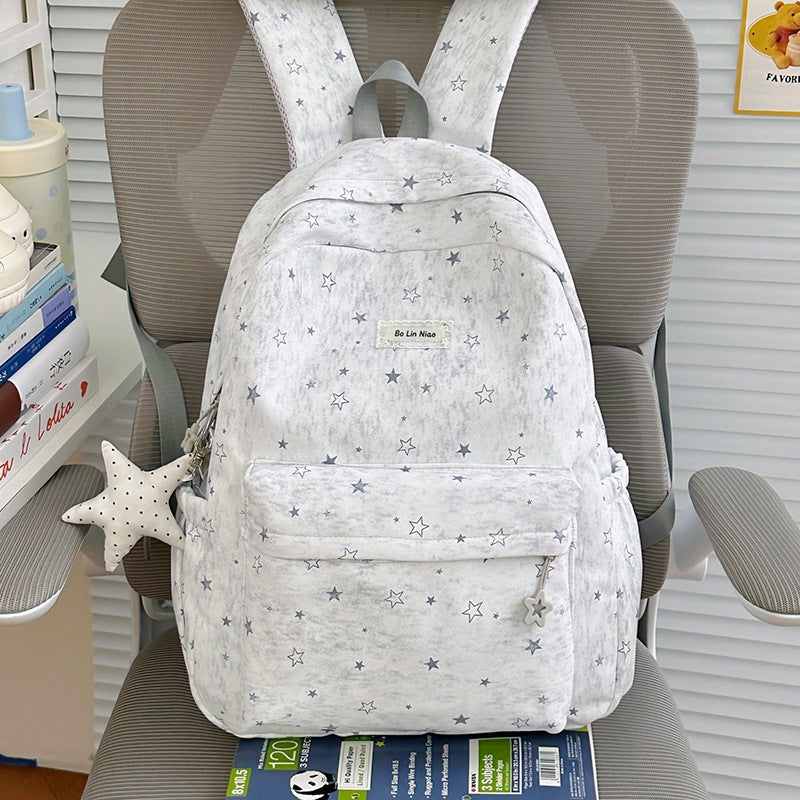 Star-Embellished Casual Backpack Stornfield 1791205930