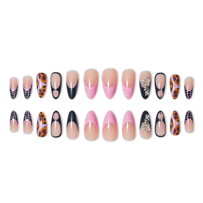 Stylish Stiletto Press-On Nail Art Set Stornfield