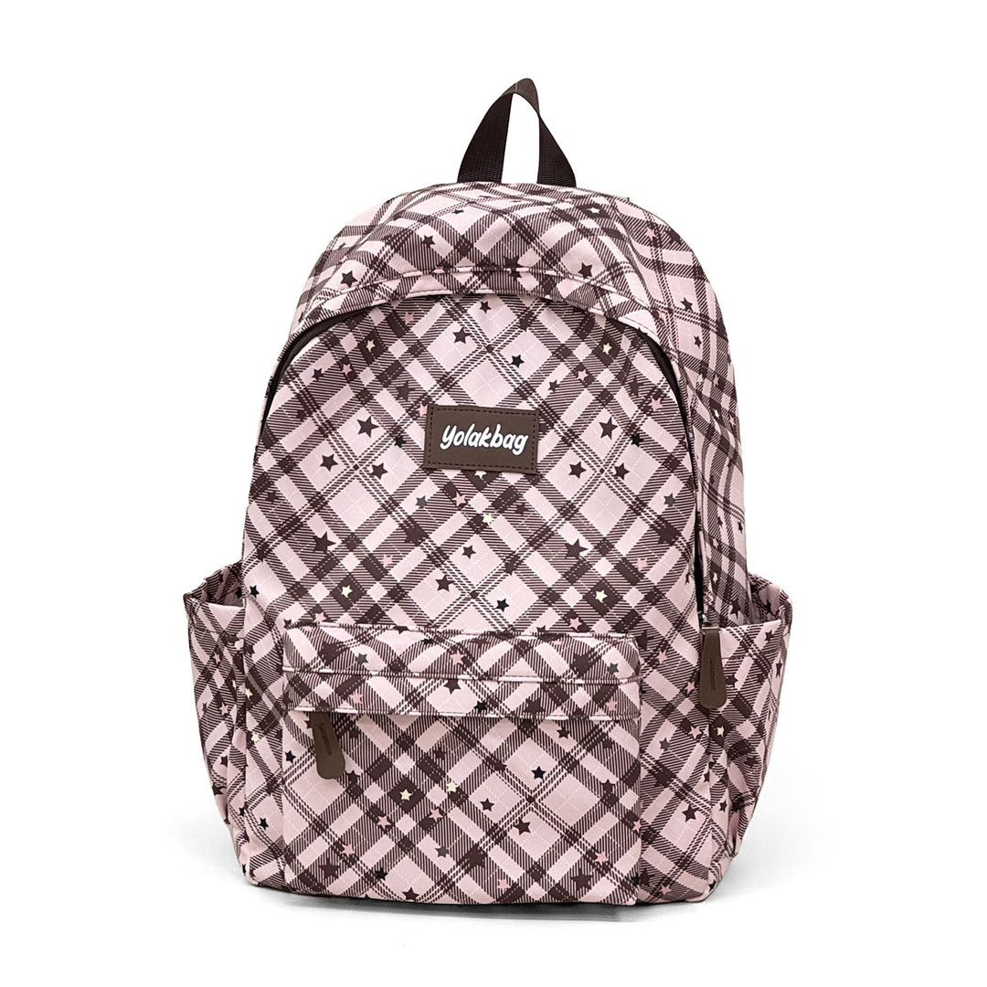 Playful Geometric Pattern Backpack Stornfield