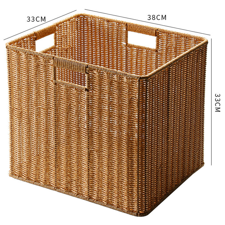 Unisex Spacious Storage Basket made of Woven Natural Material Stornfield
