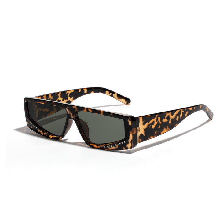 Women's oversized sunglasses with futuristic shape and stylish embellishments Stornfield