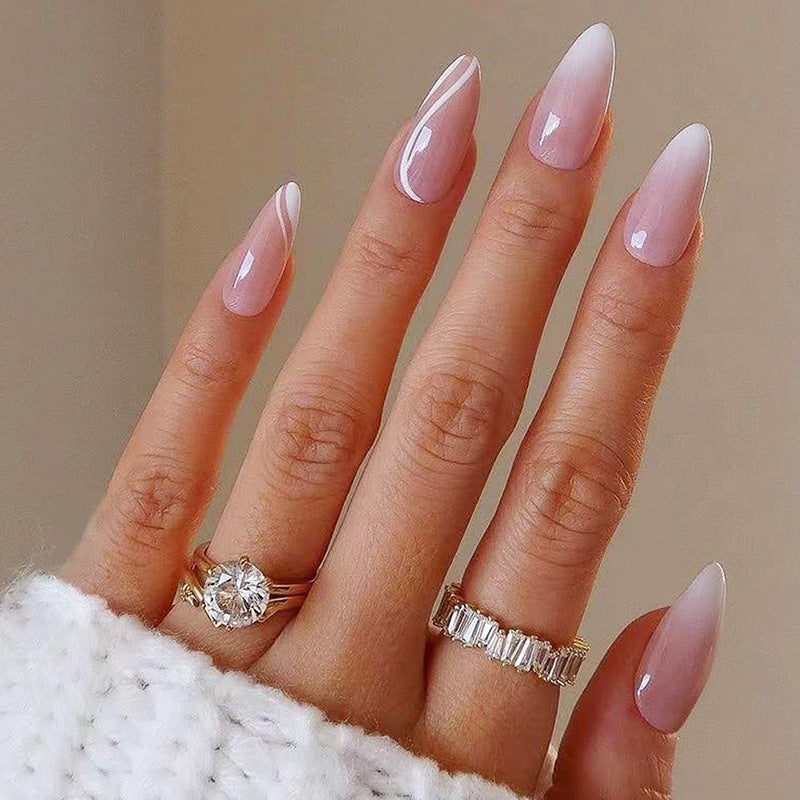 Elegant and artistic stiletto artificial nails Stornfield