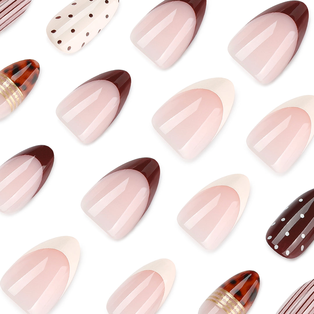Elegant Stiletto Nails with Creative Glittering Design Stornfield