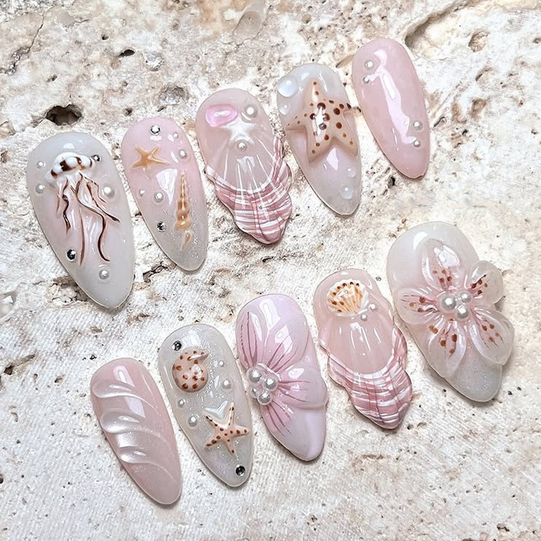 Stick-On Fingernails Stornfield