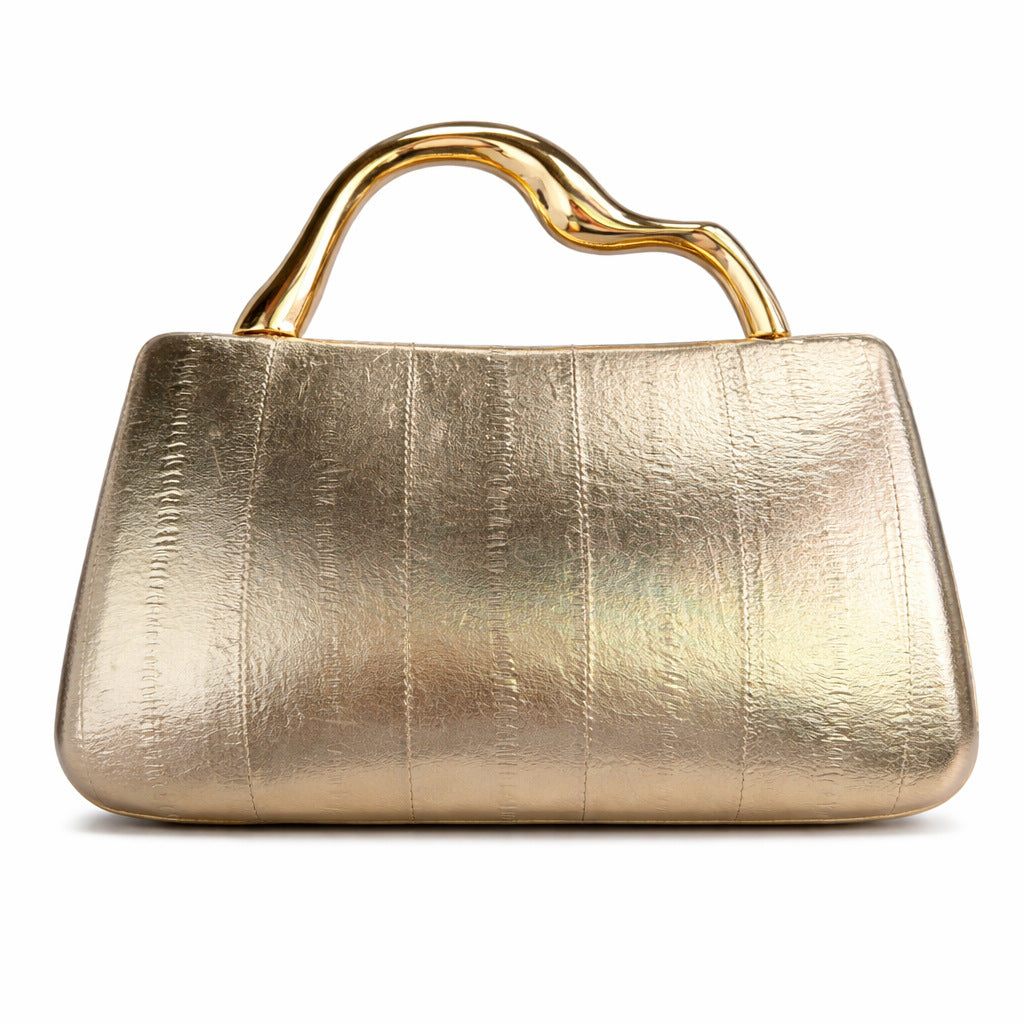 Structured Leather Handbag