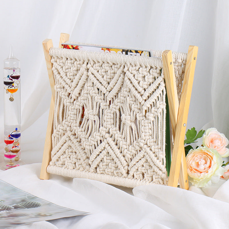 Macrame Magazine Rack Stornfield