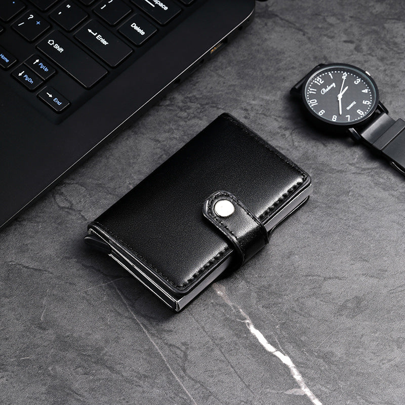 RFID-Blocking Leather Cardholder Stornfield