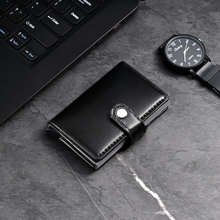 RFID-Blocking Leather Cardholder Stornfield