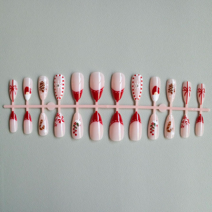 Creative Holiday-Themed Nail Art Kit