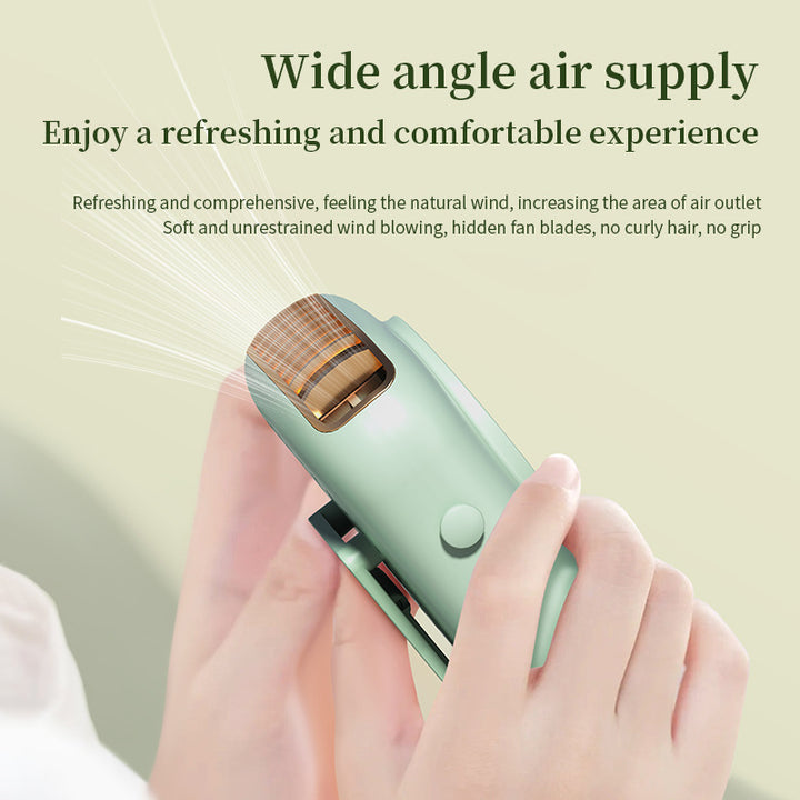Unisex Portable Digital Rechargeable Hanging Fan Stornfield