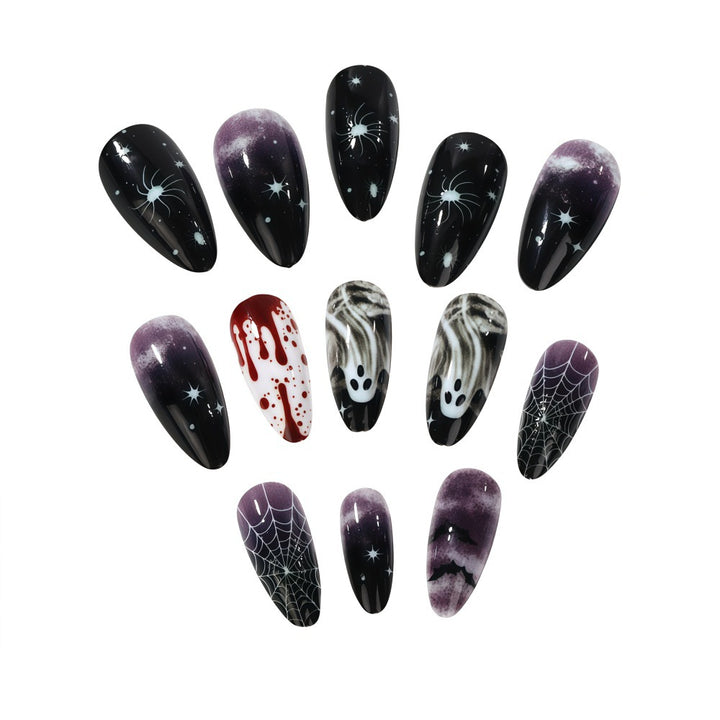 Artificial artificial nails with Halloween motifs Stornfield
