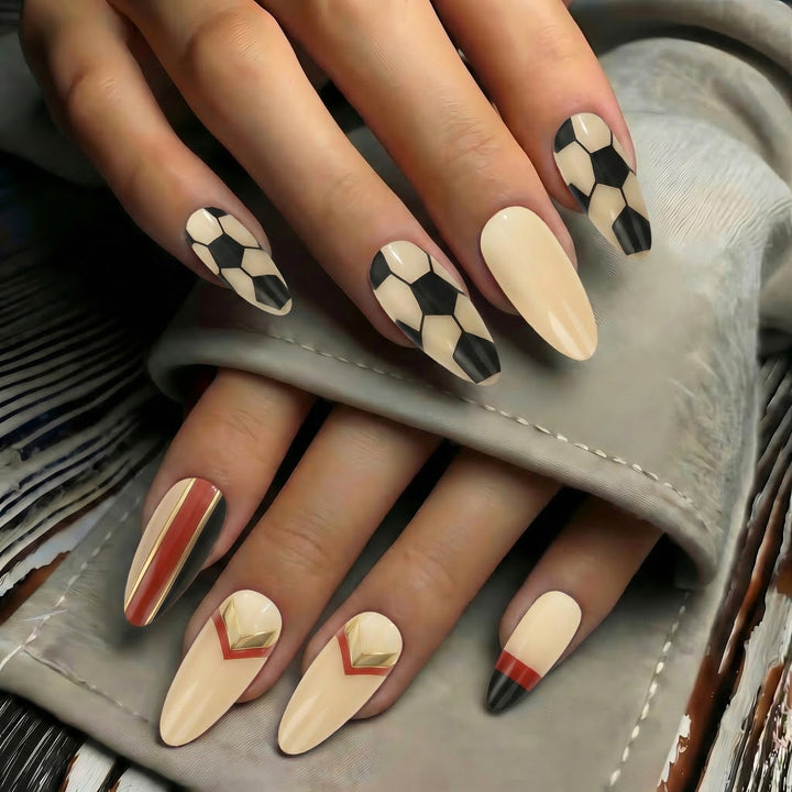 Creative Football Nail Art Stornfield