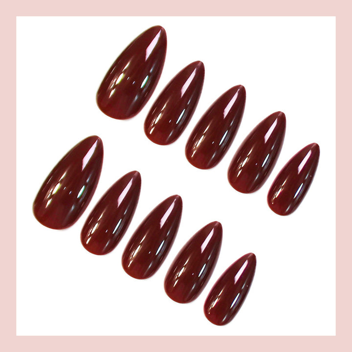 Acrylic Nail Set with Elegant Spitze Designs Stornfield