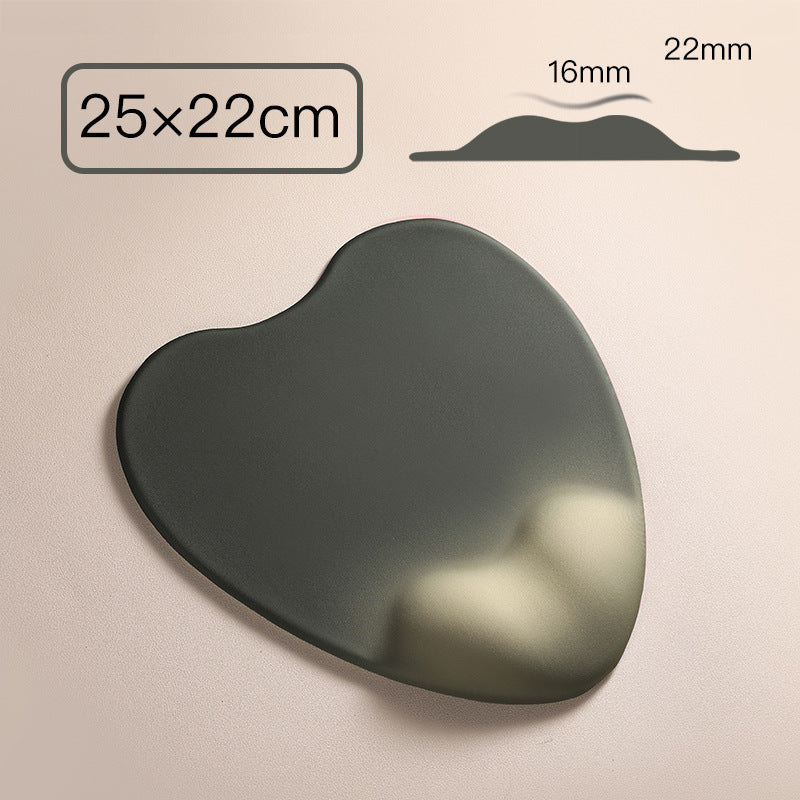 Heart-Shaped Mouse Pad