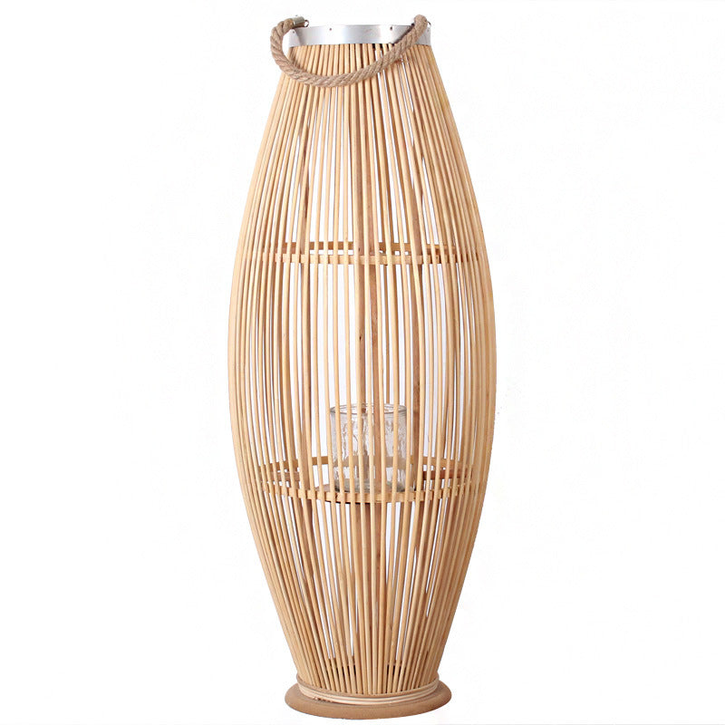 Elegant Rattan Lantern Stornfield