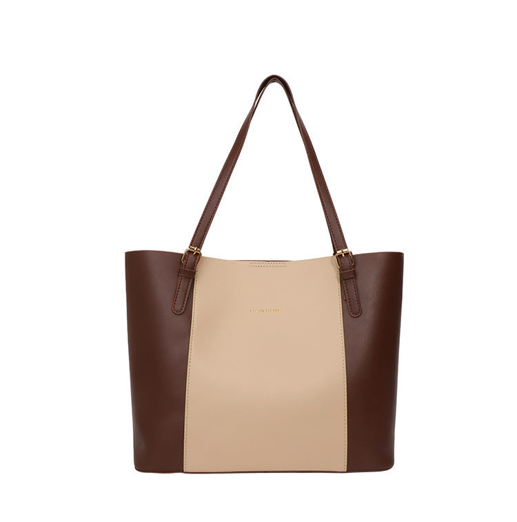 Sleek Minimalist Leather Tote Bag Stornfield