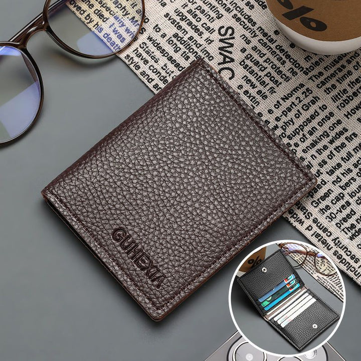 RFID-Blocking Leather Card Holder Stornfield