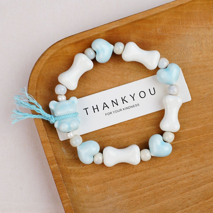 Heart-Shaped Beaded Bracelet Stornfield