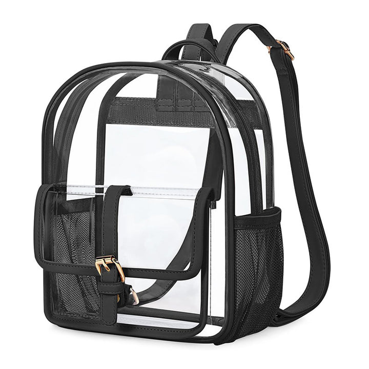 Transparent Backpack Bag with Organized Interior Stornfield