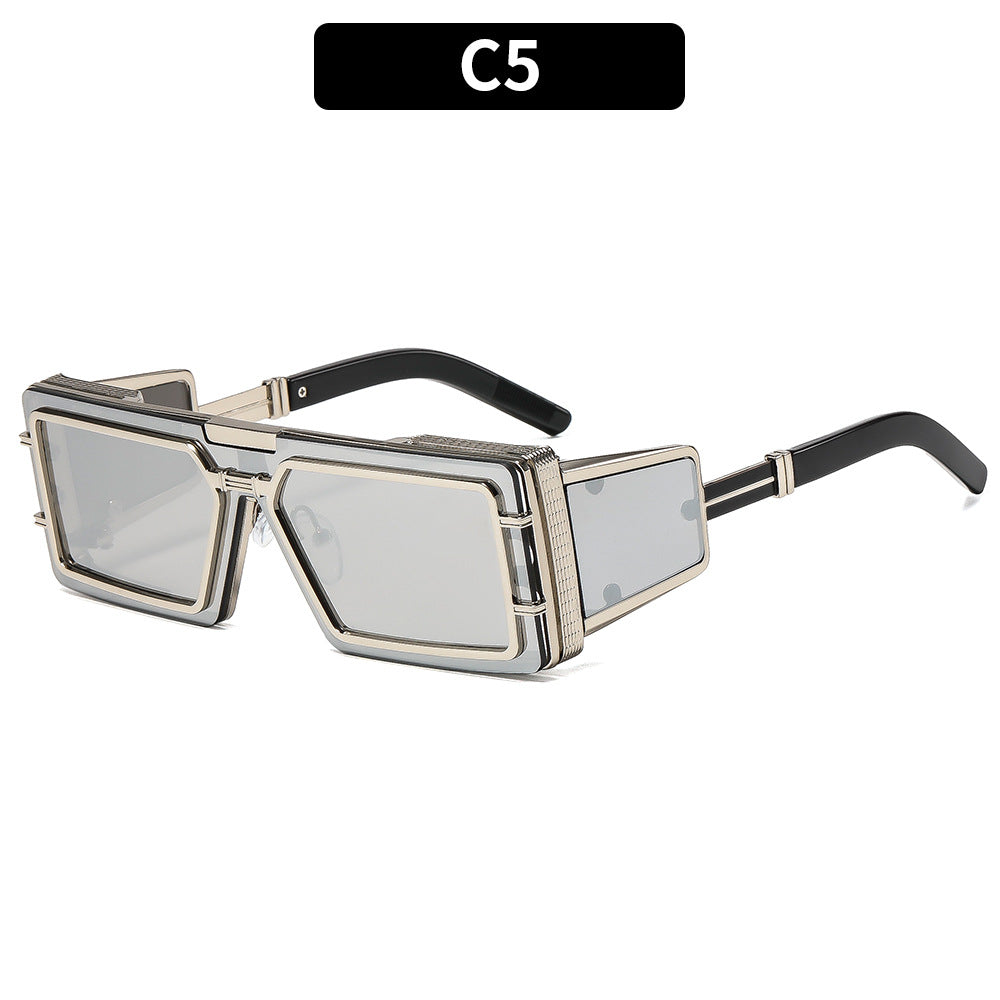 Women Geometric Oversized Sunglasses with Luxurious Frame Stornfield