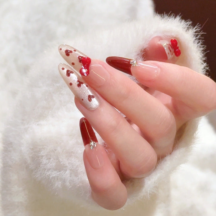 3D Embellished Press-On Nail Art Set Stornfield