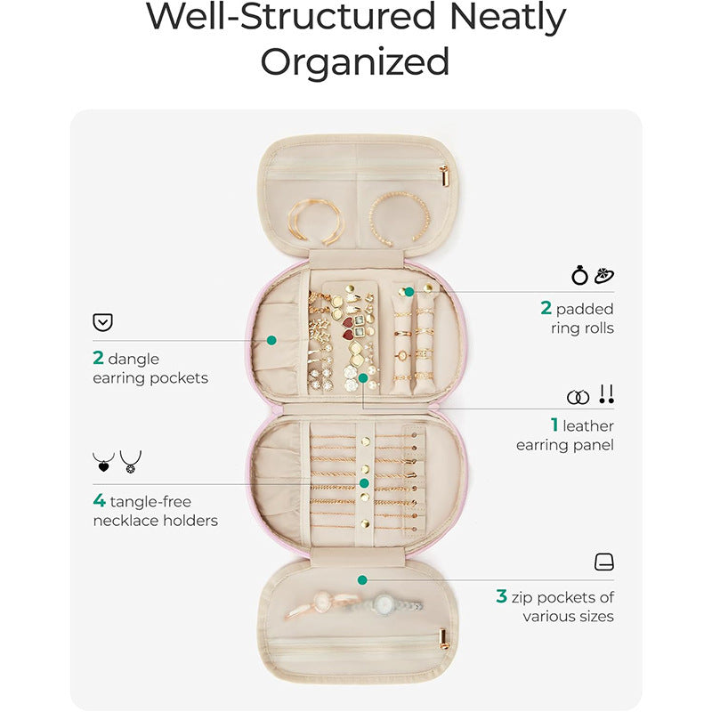 Elegant Jewelry Organizer with Modular Design Stornfield
