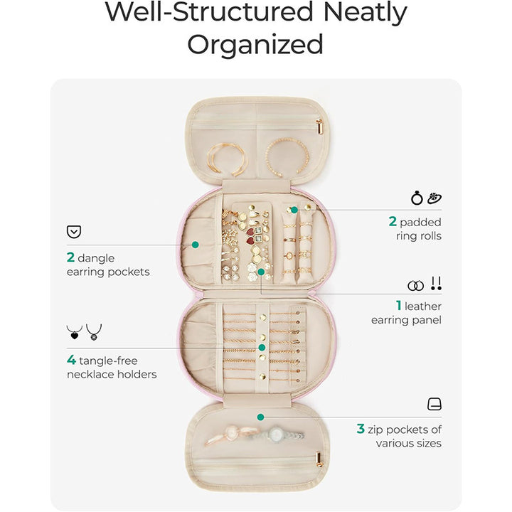 Elegant Jewelry Organizer with Modular Design Stornfield