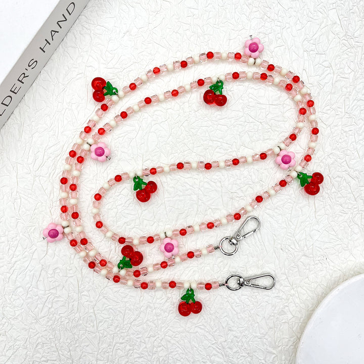 Beaded Eyewear Chain with Stylish Checker Design Stornfield