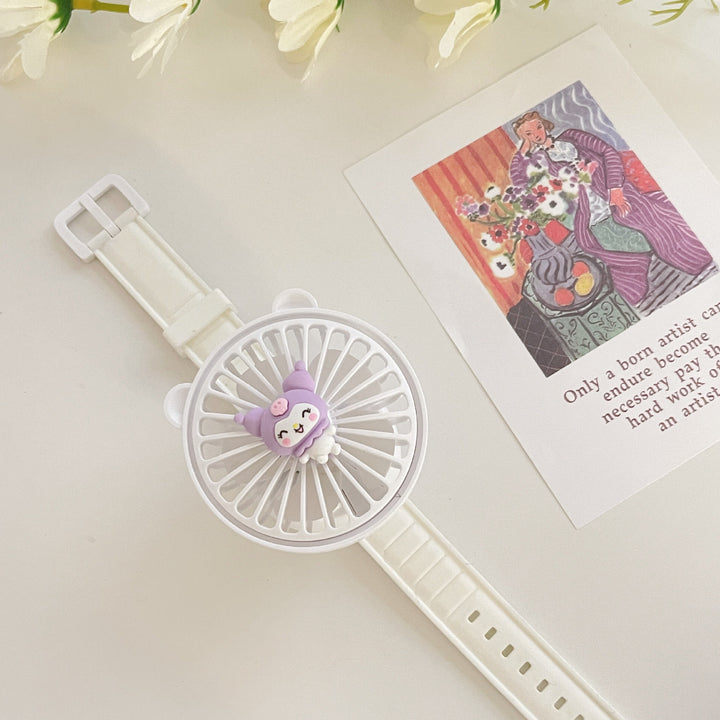 Ladies portable fan with cute design Stornfield