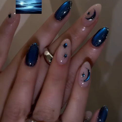 Celestial Nail Art Design Stornfield