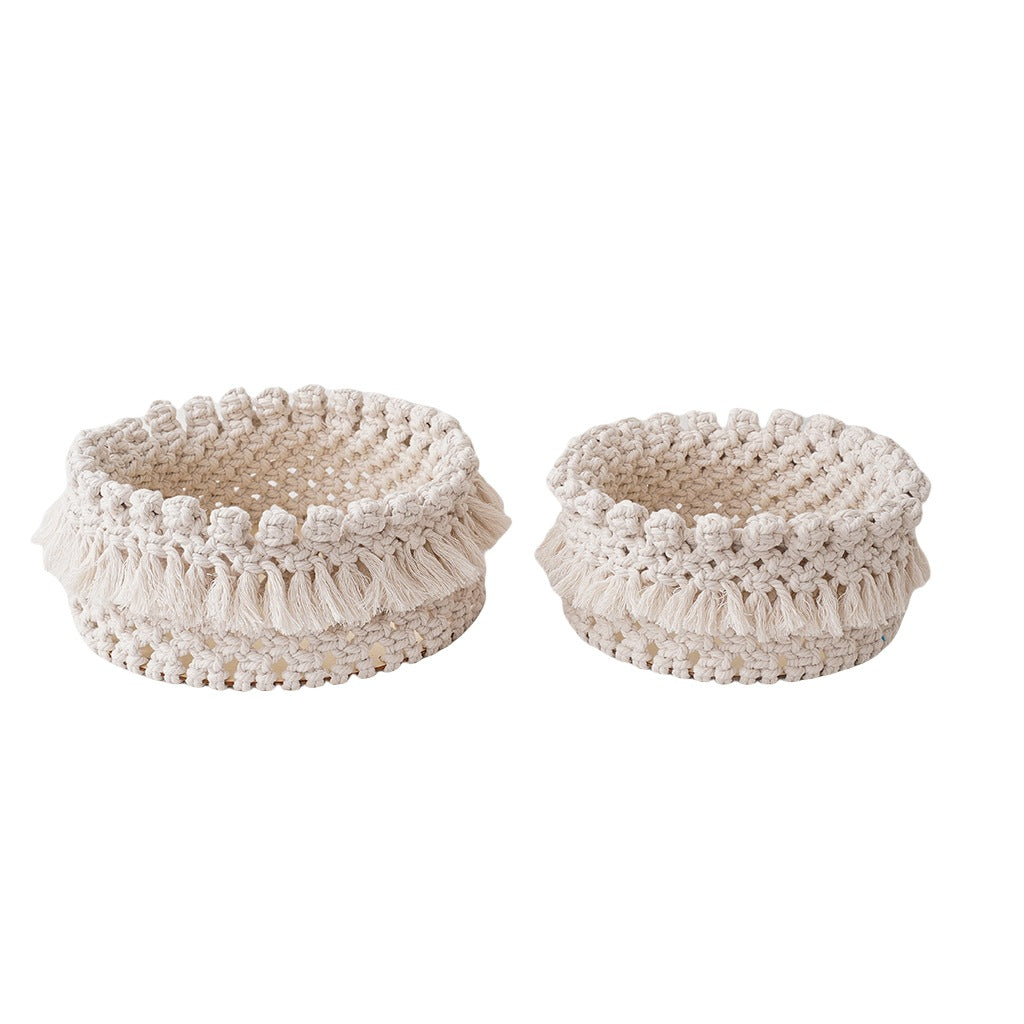 Decorative Macramé Storage Basket Stornfield