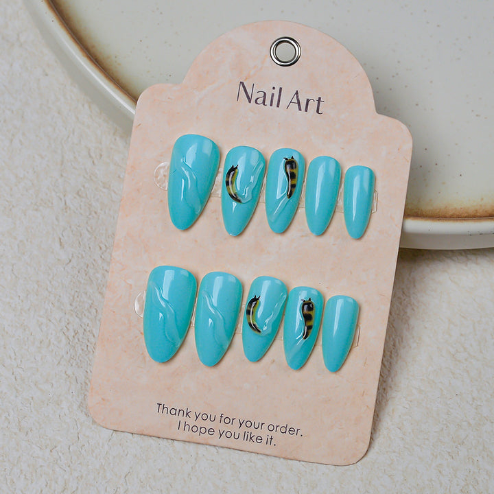 Stylish Decorative Press-On Nail Set Stornfield