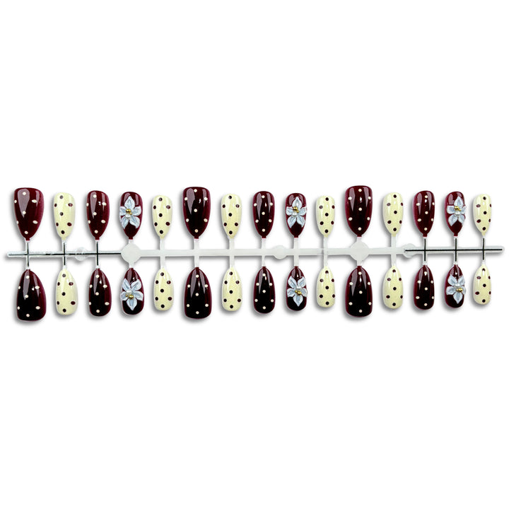 Artistic Press-On Nail Art Collection