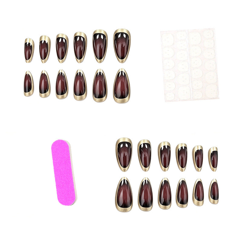 Elegant Almond-Shaped Nail Enhancements Stornfield 1789915251