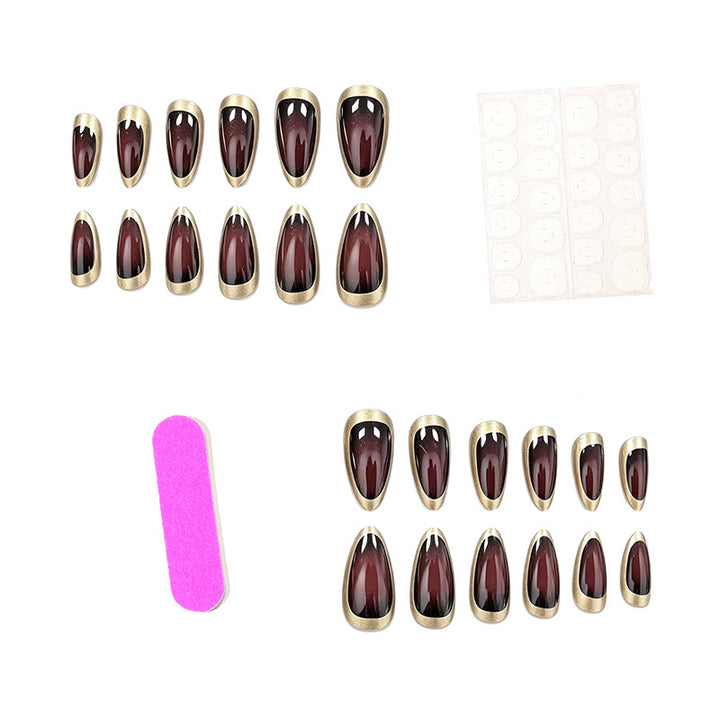 Elegant Almond-Shaped Nail Enhancements Stornfield 1789915251