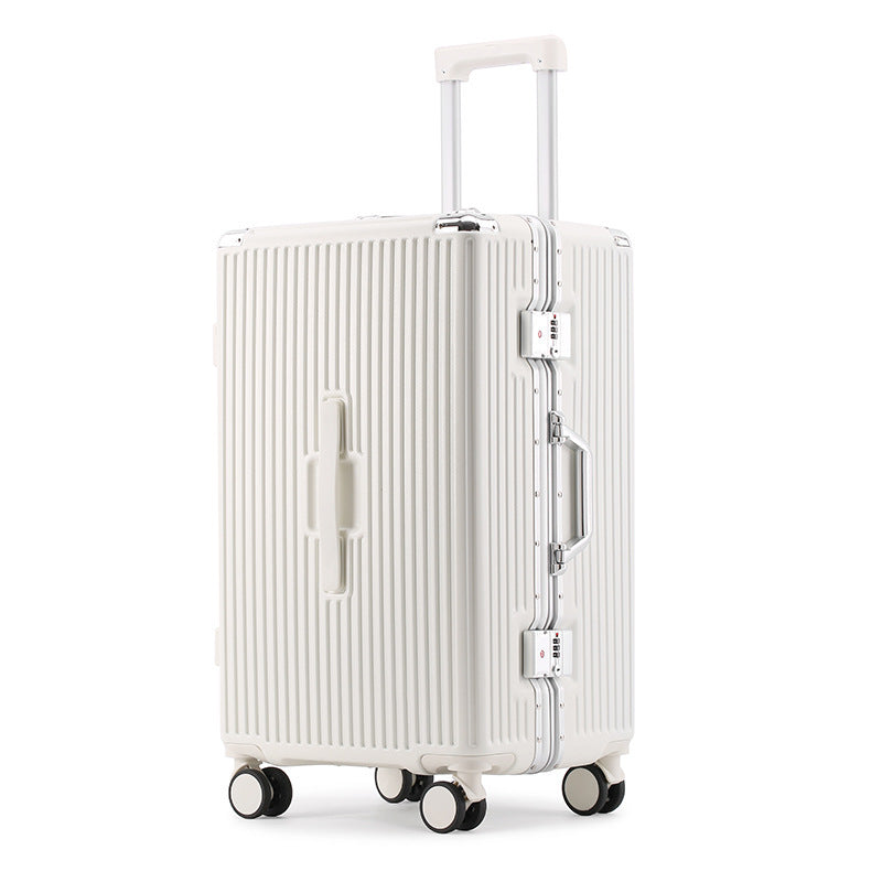 Unisex Stylish High-Impact Ribbed Hardshell Suitcase Stornfield