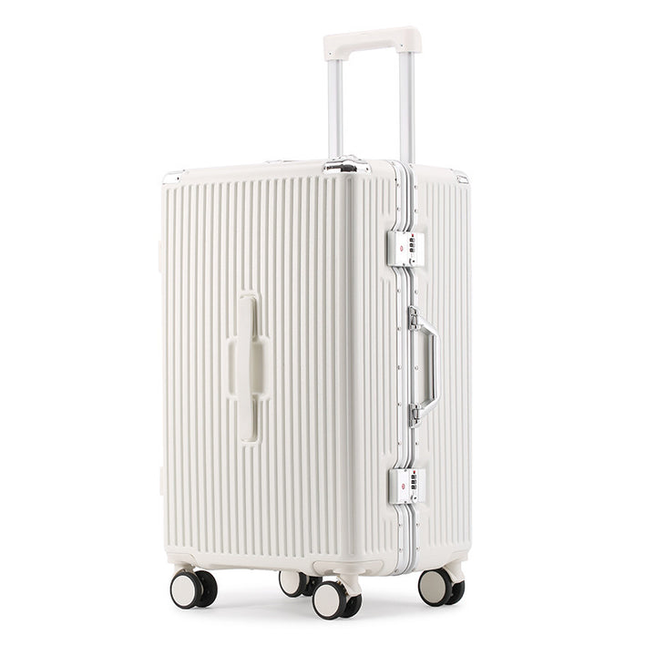 Unisex Stylish High-Impact Ribbed Hardshell Suitcase Stornfield