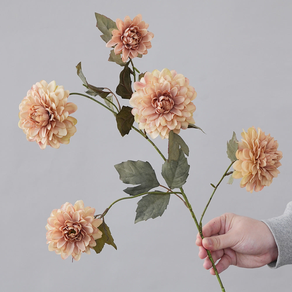 Faux Dahlia Stem