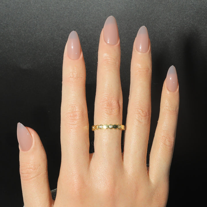 Elegant Gel Press-On Nail Set Stornfield