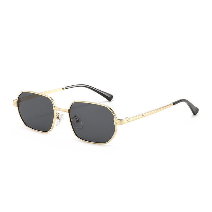 Geometric Metal Frame Sunglasses Stornfield